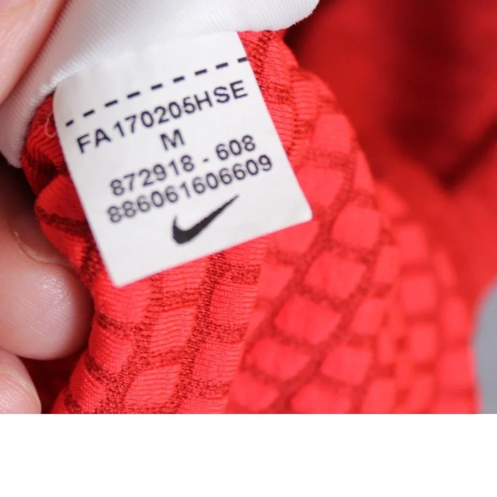 Nike red black